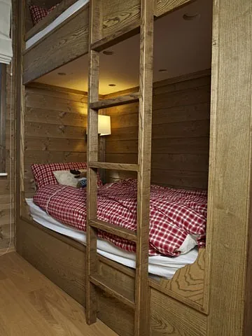 Bilde av hytteinteriør