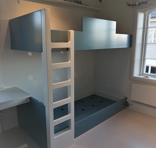 Bilde av soveromsinteriør