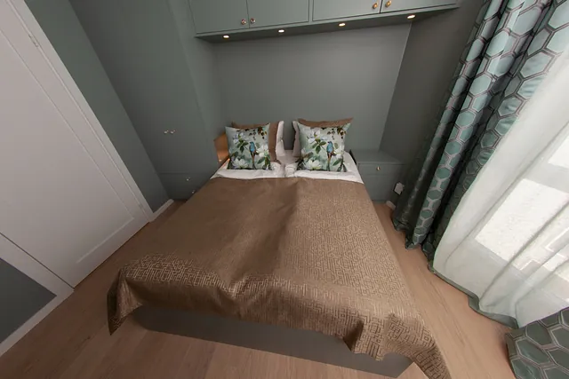 Bilde av soveromsinteriør