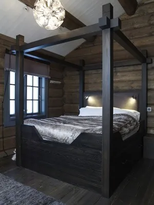 Bilde av hytteinteriør