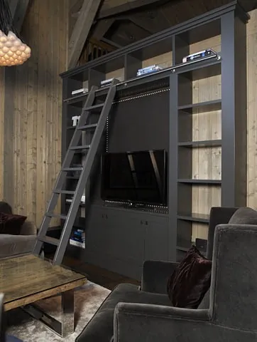 Bilde av hytteinteriør