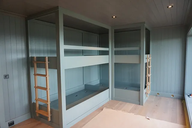 Bilde av hytteinteriør