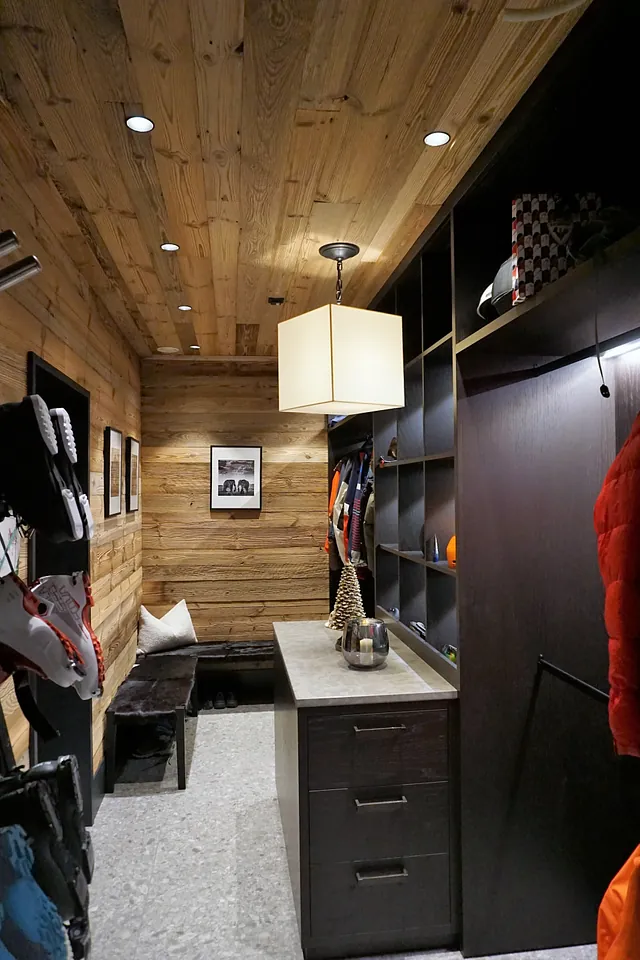 Bilde av hytteinteriør