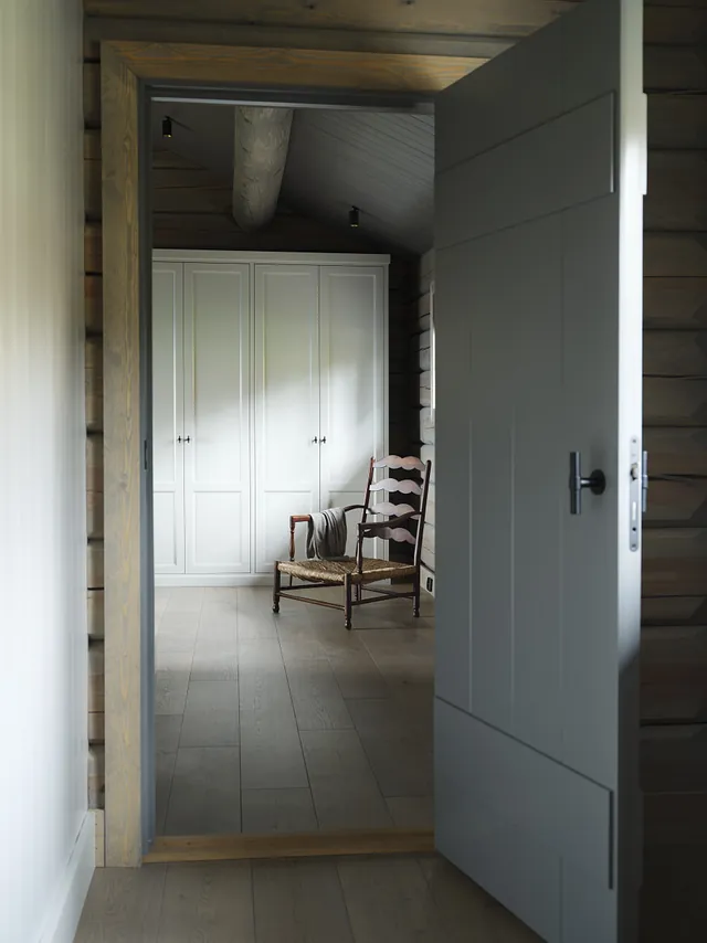 Bilde av hytteinteriør