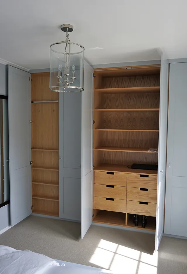 Bilde av garderobe, garderobeskap